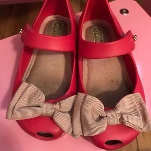 Mini Melissa ballerina flats